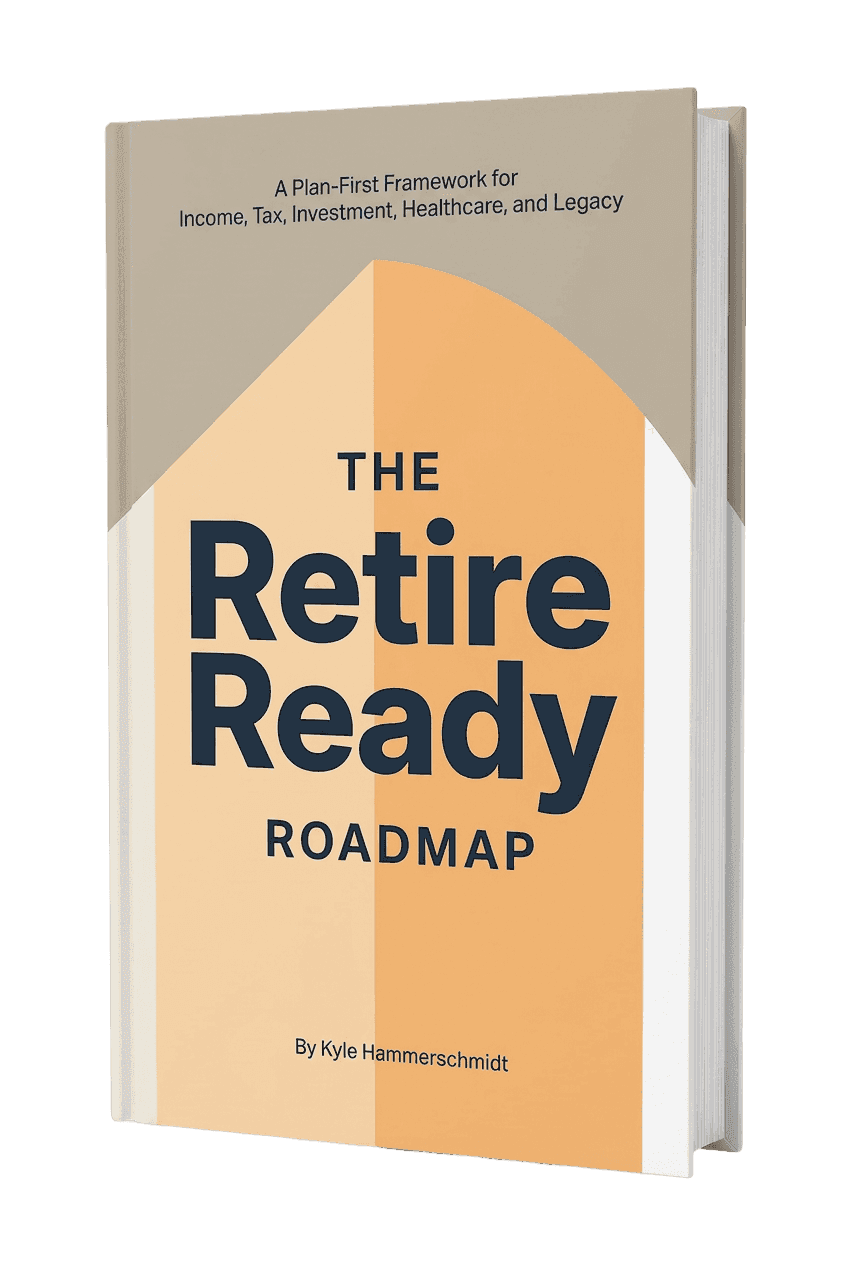 The Retire Ready Roadmap™ book cover by Kyle Hammerschmidt